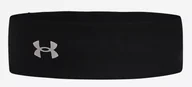 Czapki i chusty sportowe męskie - Damska opaska na głowę Under Armour Play Up Headband-BLK - miniaturka - grafika 1