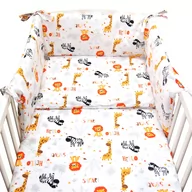 Pościel dla dzieci - Kerstin POŚCIEL 135x100 OCHRANIACZ 3el DO ŁÓŻECZKA - miniaturka - grafika 1