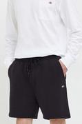Spodenki męskie - Tommy Jeans szorty bawełniane kolor czarny - miniaturka - grafika 1