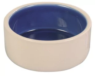 Trixie 2452 miska ceramiczna, 2,1 litra/ 23 cm, kremowy/niebieski - Miski dla psów - miniaturka - grafika 1