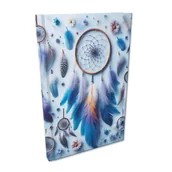 Notesy i bloczki - Notes A5 w kratkę Soft Touch Łapacze Blue - miniaturka - grafika 1