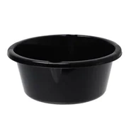Inne artykuły do sprzątania - Miska Solid okrągła 7 l czarny - miniaturka - grafika 1