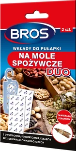 Vaco Wkład do pułapki na mole kuchenne BROS DUO. Lep na mole spożywcze 2szt. - Zwalczanie i odstraszanie szkodników - miniaturka - grafika 2