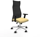 Fotele i krzesła biurowe - Krzesło Biurowe Piqueras y Crespo B2D086N Krem - miniaturka - grafika 1
