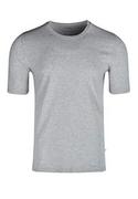 Koszulki męskie - HUBER Koszulka męska z krótkim rękawem podkoszulek, szary (Sport Grey 9612), L - miniaturka - grafika 1