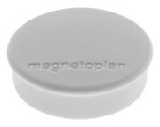 Magnesy - MAGNETOPLAN Magnesy HOBBY 0.3 kg 25 x 8 mm SZARY 10 szt 1664501 - miniaturka - grafika 1