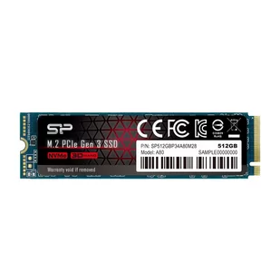 Silicon Power P34A80 512GB (SP512GBP34A80M28) - Dyski SSD - miniaturka - grafika 1