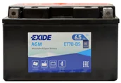 Części motocyklowe - EXIDE BIKE YT7B-BS 6,5AH 85A ET7B-BS AGM Akumulator motocyklowy - miniaturka - grafika 1