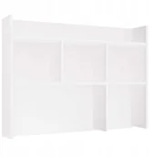 Biurka - Nadstawka do Biurka 100 cm BIAŁA Na Książki Dokumenty - miniaturka - grafika 1