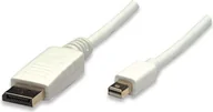Kable komputerowe i do monitorów - Kabel Techly DisplayPort Mini - DisplayPort 1m biały 305229 - miniaturka - grafika 1