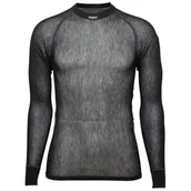 Koszulki sportowe męskie - Męska koszulka Brynje of Norway Wool Thermo light Shirt Rozmiar: XL / Kolor: czarny - miniaturka - grafika 1