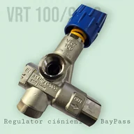 Akcesoria do myjek - Regulator Ciśnienia VRT100 HT 90°C G1/2F 190bar 100l/min Bay-Pass Yellow - miniaturka - grafika 1