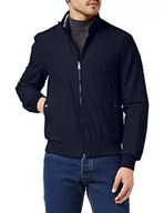 Kurtki męskie - Geox M VINCIT BOMBER JKT kurtka męska, niebieski (Blue Nights F4386), 52 - miniaturka - grafika 1