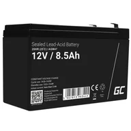 Baterie do zasilaczy awaryjnych UPS - Green Cell Akumulator bezobsługowy AGM VRLA 12V 8.5Ah do systemów alarmowych i zabawek AGM47 - miniaturka - grafika 1