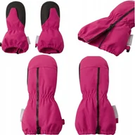 Rękawiczki dla dzieci - Rękawiczki dziecięce Reima Tepas r.3 różowe wodoodporne wiatroszczelne - miniaturka - grafika 1