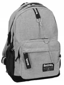 Plecaki - Lekki plecak młodzieżowy Paso BeUniq, Szary - miniaturka - grafika 1