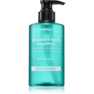 Szampony do włosów - KUNDAL Dandruff Relief Shampoo Apple Green Tea szampon przeciwłupieżowy i łagodzący świąd do skóry suchej 500 ml - miniaturka - grafika 1
