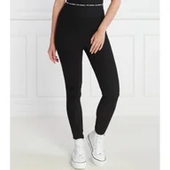 Legginsy - Karl Lagerfeld Legginsy jersey punto | Extra slim fit - miniaturka - grafika 1