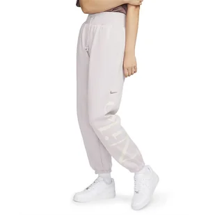 Spodnie Nike Polar Sportswear Phoenix FN2552-019 - fioletowe - Spodnie sportowe damskie - miniaturka - grafika 1