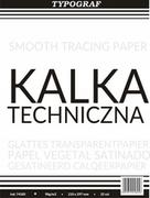 Podobrazia, bloki, papiery - Kalka Techniczna A4 90 G/M2 25 Sztuk Typograf - miniaturka - grafika 1