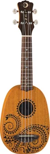 Luna Mahogany Tattoo Soprano Pineaple - ukulele sopranowe ♦ 30 DNI NA ZWROT ♦ GWARANCJA DOOR-TO-DOOR ♦ SZYBKA WYSYŁKA - Gitary basowe - miniaturka - grafika 1
