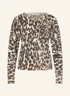 Swetry damskie - Mrs & Hugs Kardigan braun - miniaturka - grafika 1