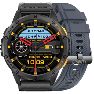 Gravity GT24-1 Czarny, Granatowy - Smartwatch - miniaturka - grafika 1