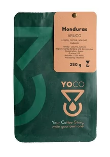 Kawa ziarnista Yoco Coffee Honduras Aruco 250g - Kawa Kawa ziarnista Yoco Coffee Honduras Aruco 250g - Kawa - miniaturka - grafika 1