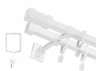 Karnisze Kwadro Podwójny 180 - Karnisze Karnisze Kwadro Podwójny 180 - Karnisze - miniaturka - grafika 1
