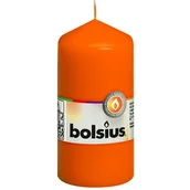 Świece - Świeca pieńkowa 12 x 5,8 cm mango BOLSIUS - miniaturka - grafika 1