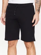 Spodenki męskie - Guess Szorty sportowe Aldwin Z2YD04 KAIJ1 Czarny Slim Fit - miniaturka - grafika 1