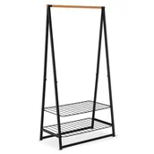 Wieszaki i stojaki - BRABANTIA BRABANTIA Stojak BRABANTIA Linn Czarny - miniaturka - grafika 1