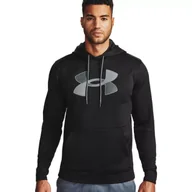 Bluzy sportowe męskie - Bluza męska Under Armour Fleece Big Logo HD - miniaturka - grafika 1