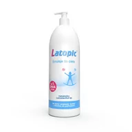 Kosmetyki kąpielowe dla dzieci - Biomed Spółka Akcyjna Latopic Emulsja do ciała do skóry atopowej i skłonnej do podrażnień 1000 ml - miniaturka - grafika 1