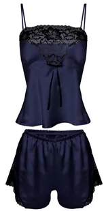 KOMPLET CALYPSO (kolor fiolet, rozmiar S) - Piżamy damskie - miniaturka - grafika 14