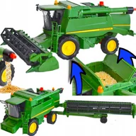Samochody i pojazdy dla dzieci - John Deere T670 Duży Kombajn Zbożowy Ruchome Elementy Napęd Traktor Zabawka - miniaturka - grafika 1