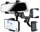 Uchwyty samochodowe do telefonów - AMiO Uchwyt do telefonu na lusterko hold-17 AMI-02612 - miniaturka - grafika 1