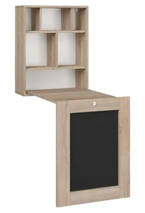 Elior Składane biurko wiszące dąb sonoma Z3-H87 - Biurka Elior Składane biurko wiszące dąb sonoma Z3-H87 - Biurka - miniaturka - grafika 1