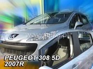 Akcesoria motoryzacyjne - Peugeot 308 I 2007-2013r heczbek Owiewki Drzwi Heko - miniaturka - grafika 1
