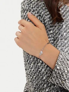 Guess Bransoletka JUBB04 414JW Srebrny - Bransoletki - miniaturka - grafika 1