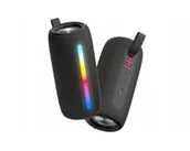 Głośniki przenośne - Głośnik przenośny Forever SONIC WAVE czarny 2x10 W - miniaturka - grafika 1