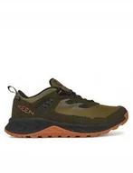Buty trekkingowe męskie - Buty turystyczne Keen Hightrail Wp - winter moss/gold flame - miniaturka - grafika 1