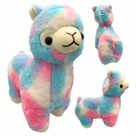 Maskotki i pluszaki - Maskotka Pluszowa Lama Alpaka Alpaca Kolorowa Pluszak Przytulanka 30 cm - miniaturka - grafika 1