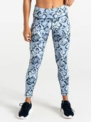 Spodnie sportowe damskie - Dare 2b Legginsy sportowe "Influential II" w kolorze błękitno-granatowym - miniaturka - grafika 1
