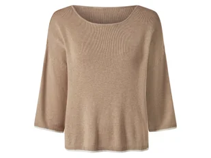 esmara® Sweter damski z wiskozą (Beżowy, XS (32/34)) - Swetry damskie esmara® Sweter damski z wiskozą (Beżowy, XS (32/34)) - Swetry damskie - miniaturka - grafika 1