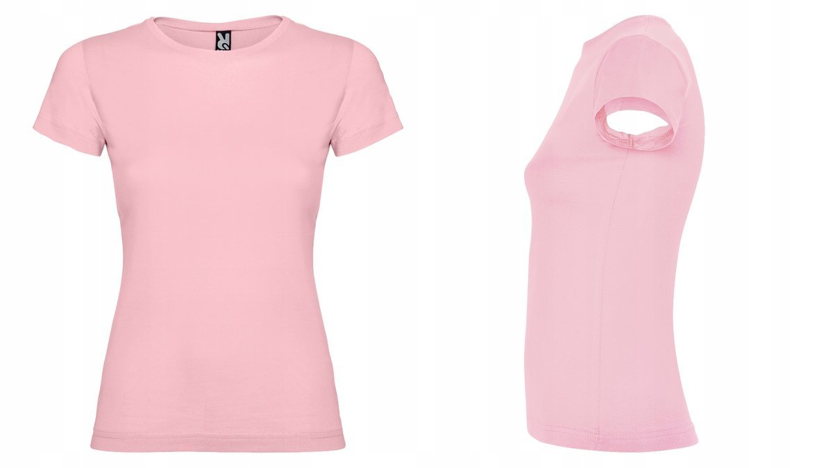 T-shirt Koszulka Dziewczęca MIĘKKA BAWEŁNA Roly JAMAICA 6627 RÓŻ Light 92