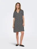 Sukienki - ONLY Sukienka w kolorze czarno-białym - miniaturka - grafika 1