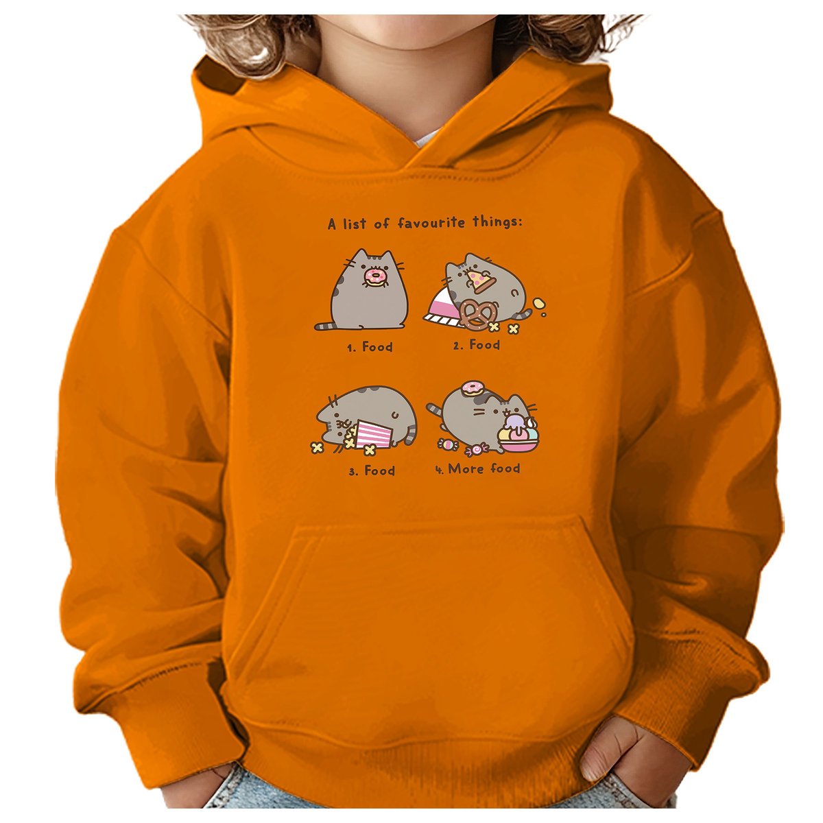 BLUZA DZIECIĘCA PUSHEEN KOT 110-116 DLA DZIEWCZYNKI CHŁOPCA PREZENT