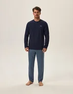 Piżamy damskie - Piżama Hale 41917-59X Granatowa - miniaturka - grafika 1