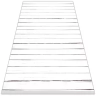 Dywany zewnętrzne - Dywan ogrodowy piękny wzór Stare białe deski 140x210 cm - miniaturka - grafika 1